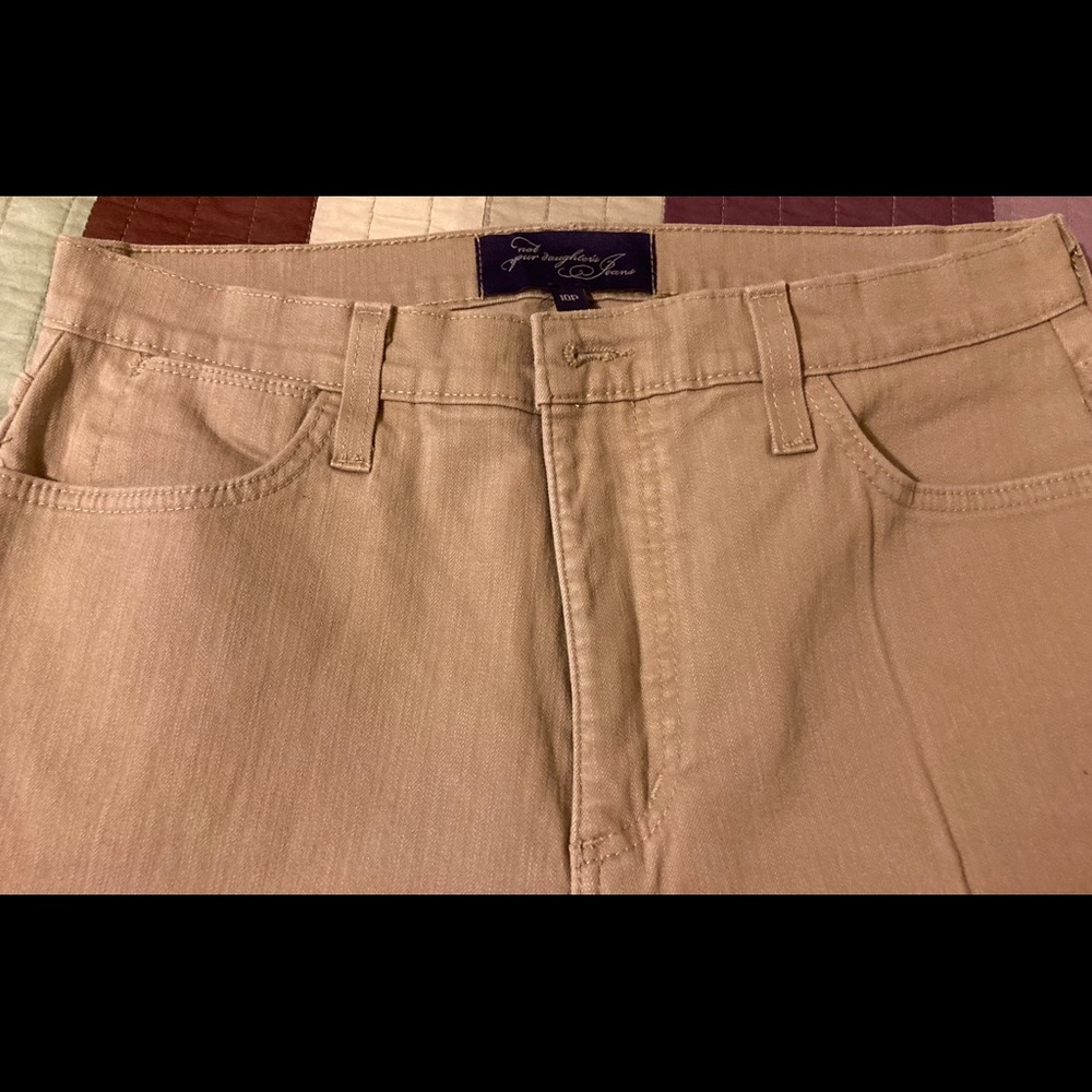 Beige twill pants,USA made,washed,not worn